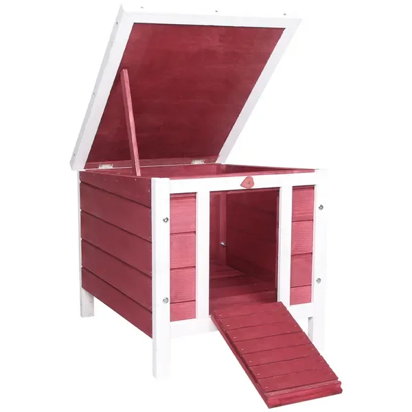 Small Wooden Rabbit Hutch Bunny Guinea Pig Dog House with Waterproof Openable Roof Red
Small Wooden Rabbit Hutch Bunny Guinea Pig Dog House with Waterproof Openable Roof Red