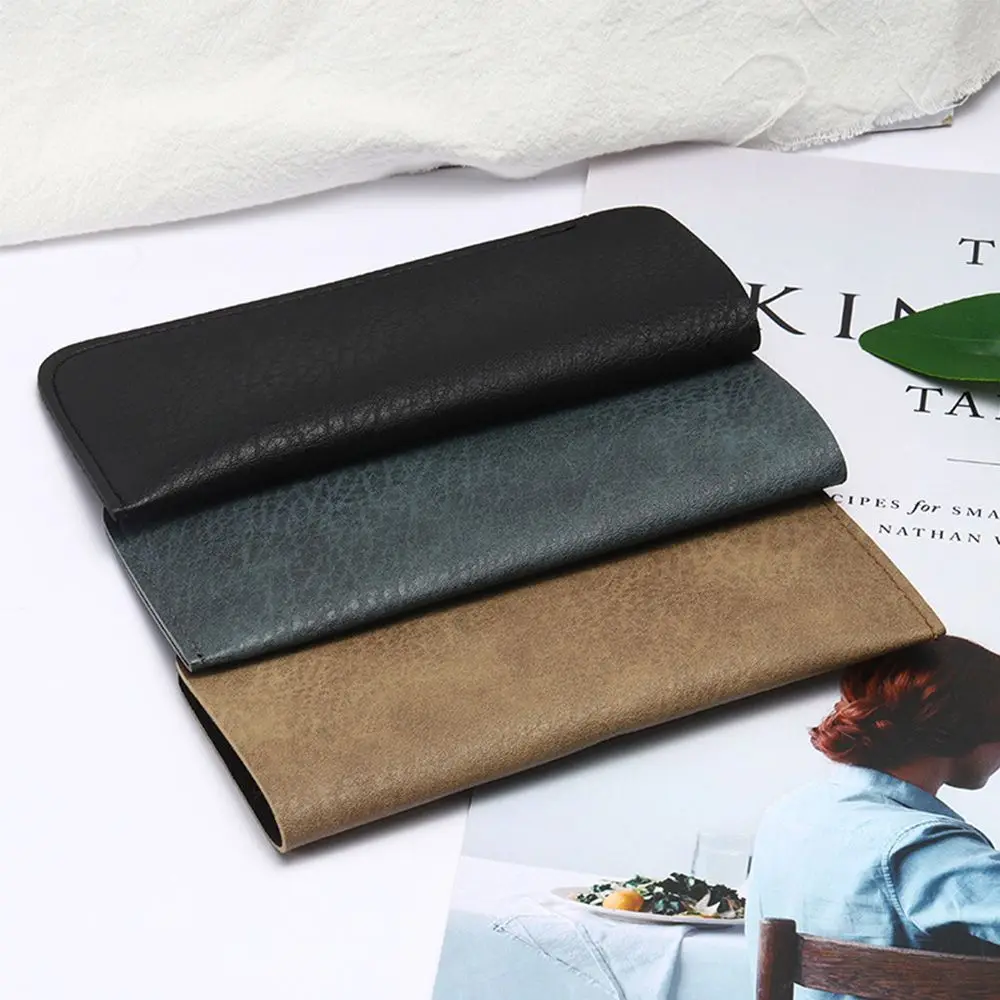 Fashion Simple Reading Glasses Soft Leather Waterproof Eyewear Glasses Storage Sunglasses Bag Glasses Box Glasses Bags
Fashion Simple Reading Glasses Soft Leather Waterproof Eyewear Glasses Storage Sunglasses Bag Glasses Box Glasses Bags