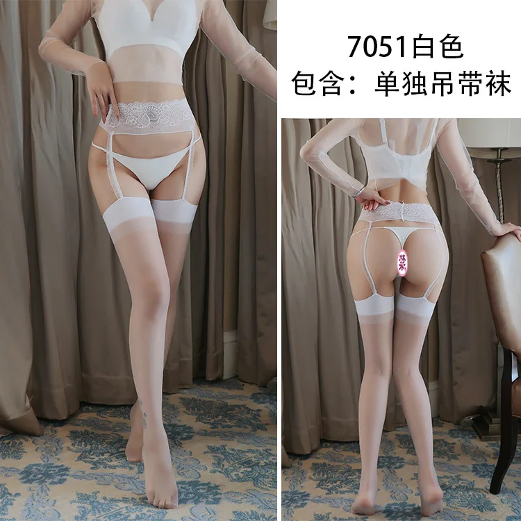 Long Night Temptation Lingerie Sexy Garter Stockings Integrated Long Stockings Lace No-Take-Off Open Crotch Stockings Temptation 7051
Long Night Temptation Lingerie Sexy Garter Stockings Integrated Long Stockings Lace No-Take-Off Open Crotch Stockings Temptation 7051