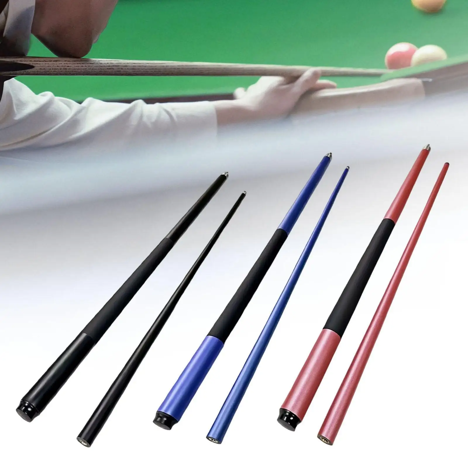 58.66inch Billiard Cue Trendy Anti Slip Grip, Pool Cue Sticks Pool Table Sticks Two Sections for Break Room Home Bar
58.66inch Billiard Cue Trendy Anti Slip Grip, Pool Cue Sticks Pool Table Sticks Two Sections for Break Room Home Bar