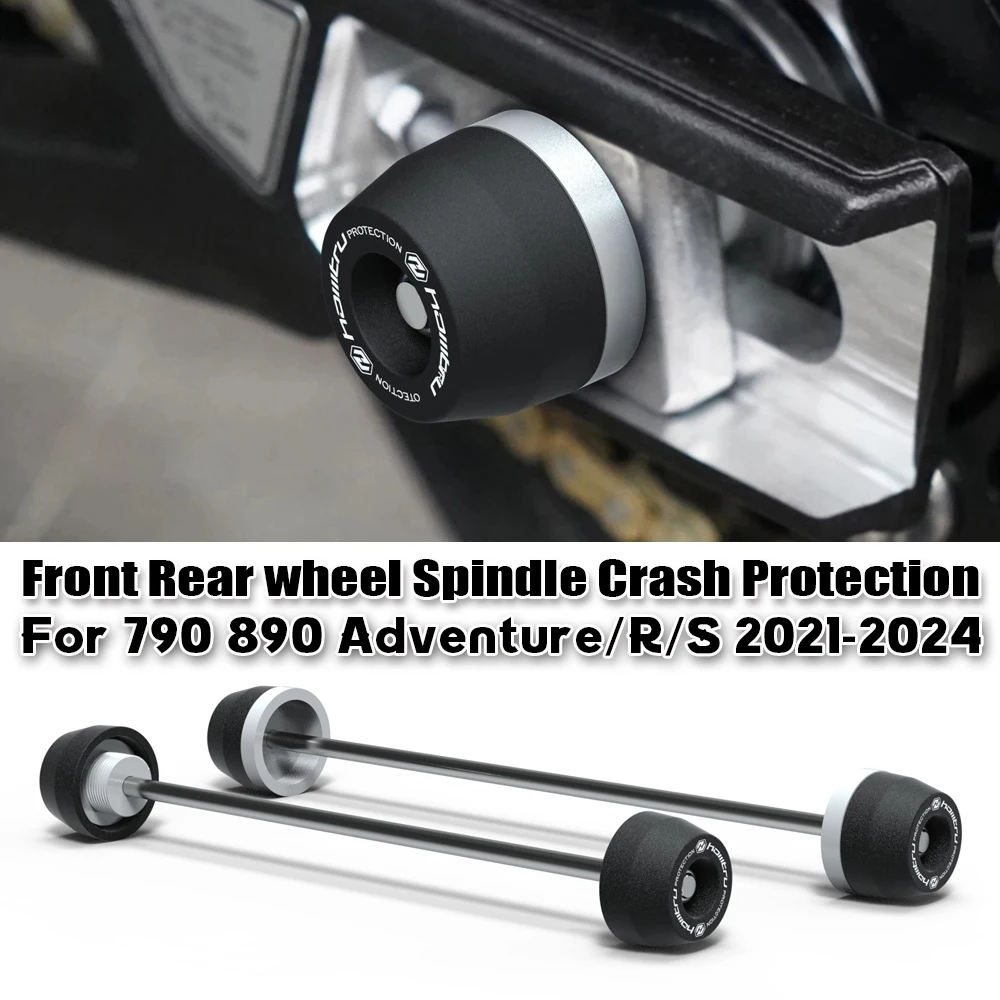 For 790 890 Adventure R S 2021 2022 2023 2024 Motorcycle Front Rear wheel Spindle Crash Protection
For 790 890 Adventure R S 2021 2022 2023 2024 Motorcycle Front Rear wheel Spindle Crash Protection