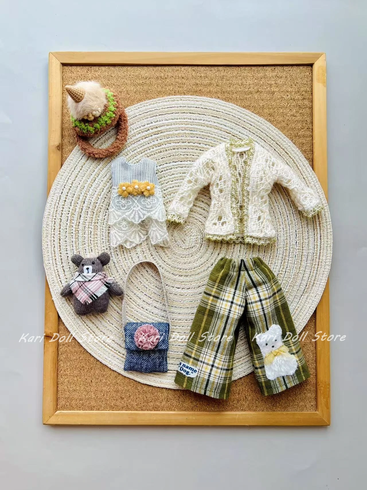 2026 Kari Doll Clothes and skirts Hollow knit jacket, teddy bear pants for Landazz Landoudou ob24 ob22 Doll
2026 Kari Doll Clothes and skirts Hollow knit jacket, teddy bear pants for Landazz Landoudou ob24 ob22 Doll