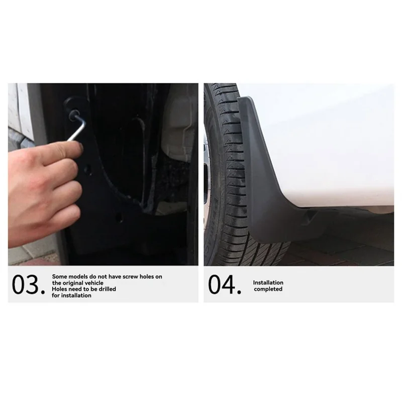 For Mercedes Benz V-Class V300L 2024-4Pcs Car Mudguards Wheel Mud Fender With Screws
For Mercedes Benz V-Class V300L 2024-4Pcs Car Mudguards Wheel Mud Fender With Screws