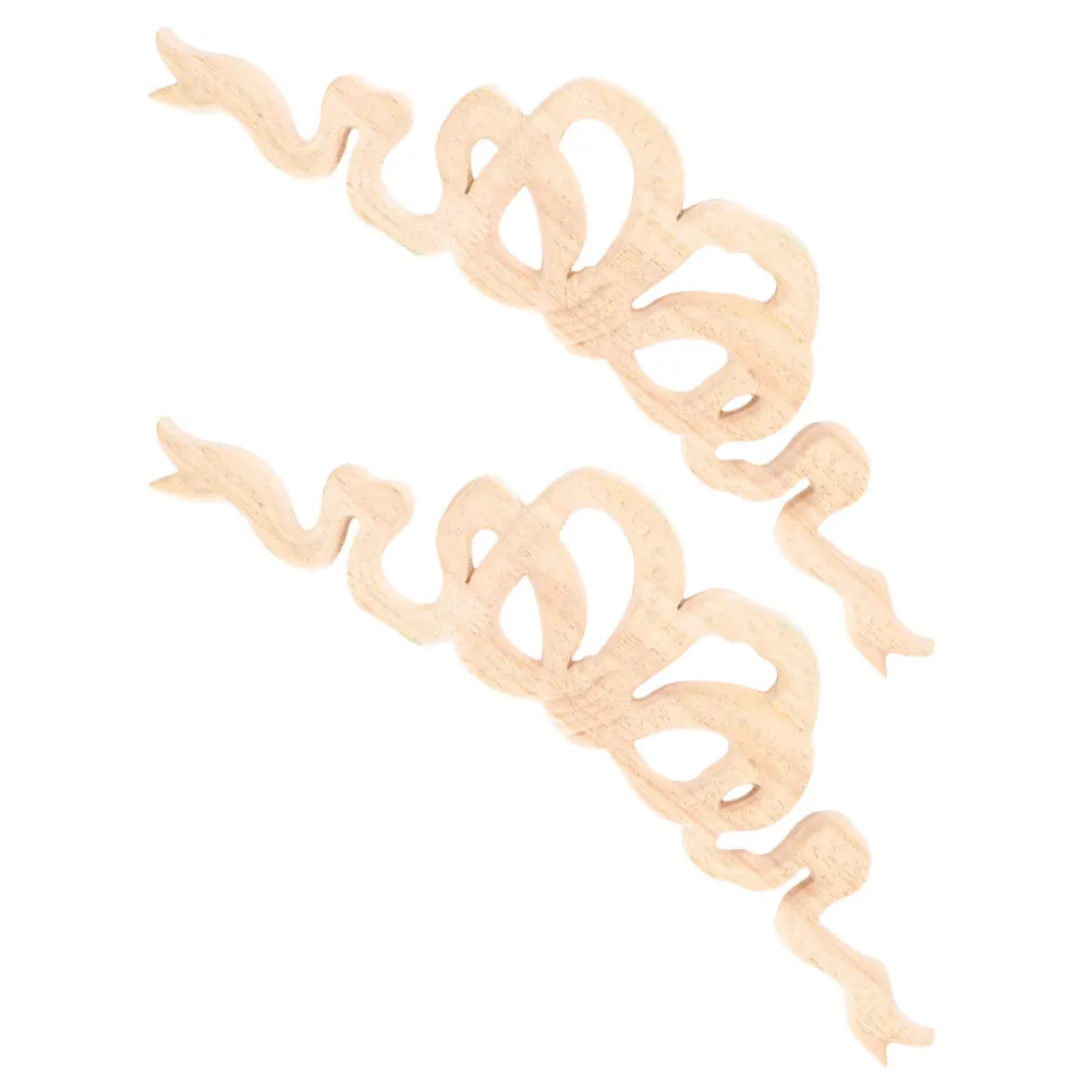 2Pcs Solid Wood Carving Appliques for Furniture Doors Cabinets DIY Elegant Design Sturdy Durable Wooden Onlays Wall Decorative
2Pcs Solid Wood Carving Appliques for Furniture Doors Cabinets DIY Elegant Design Sturdy Durable Wooden Onlays Wall Decorative
