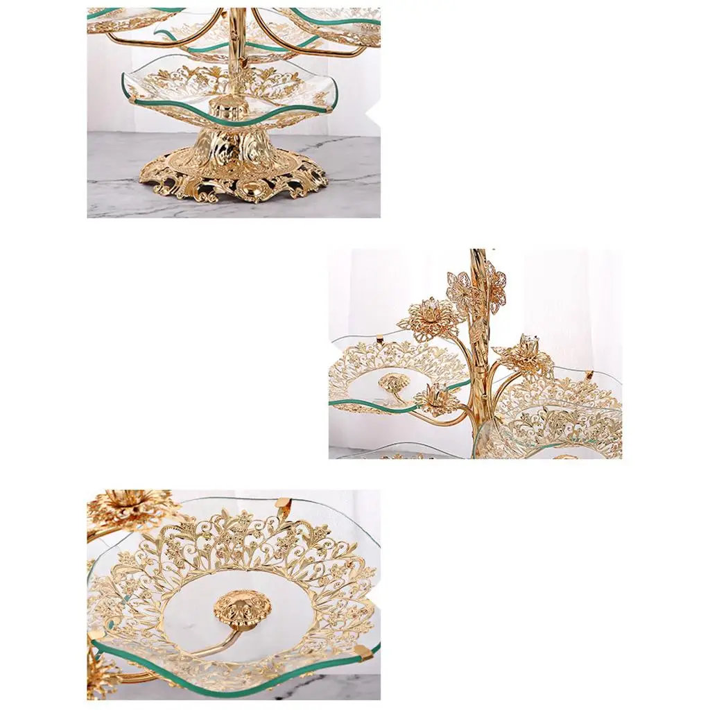 Luxury Multi Layer Fruit Tray Cupcake Serving Tray Platter Stand Hotel
Luxury Multi Layer Fruit Tray Cupcake Serving Tray Platter Stand Hotel
