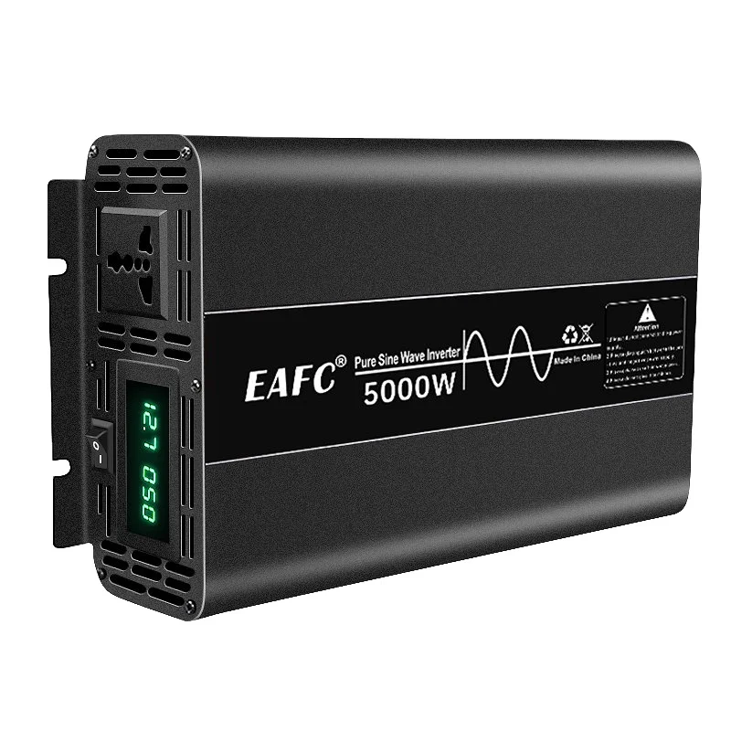 Pure Sine Wave Inverter 5000W 6000W 8000W 12000W DC 12V 24V to AC 220V 110V 50HZ 60HZ Power Bank Converter Solar Car Inverter
Pure Sine Wave Inverter 5000W 6000W 8000W 12000W DC 12V 24V to AC 220V 110V 50HZ 60HZ Power Bank Converter Solar Car Inverter