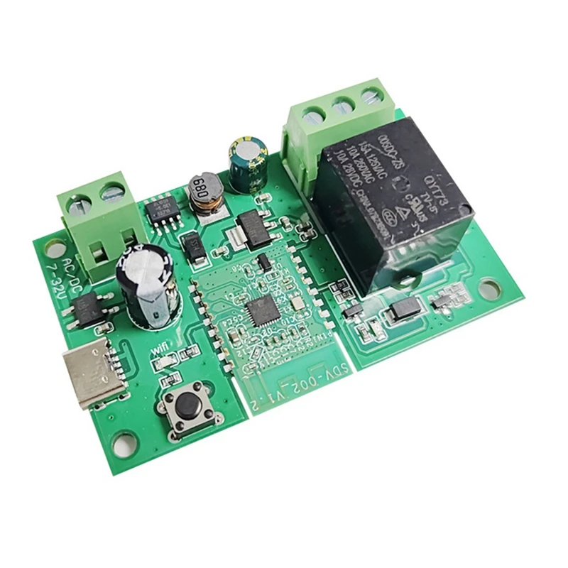 Ewelink Smart DC/7-32V DIY Single Channel Bluetooth WIFI Inching Self-Locking Wireless Smart Home Relay Switch Module
Ewelink Smart DC/7-32V DIY Single Channel Bluetooth WIFI Inching Self-Locking Wireless Smart Home Relay Switch Module