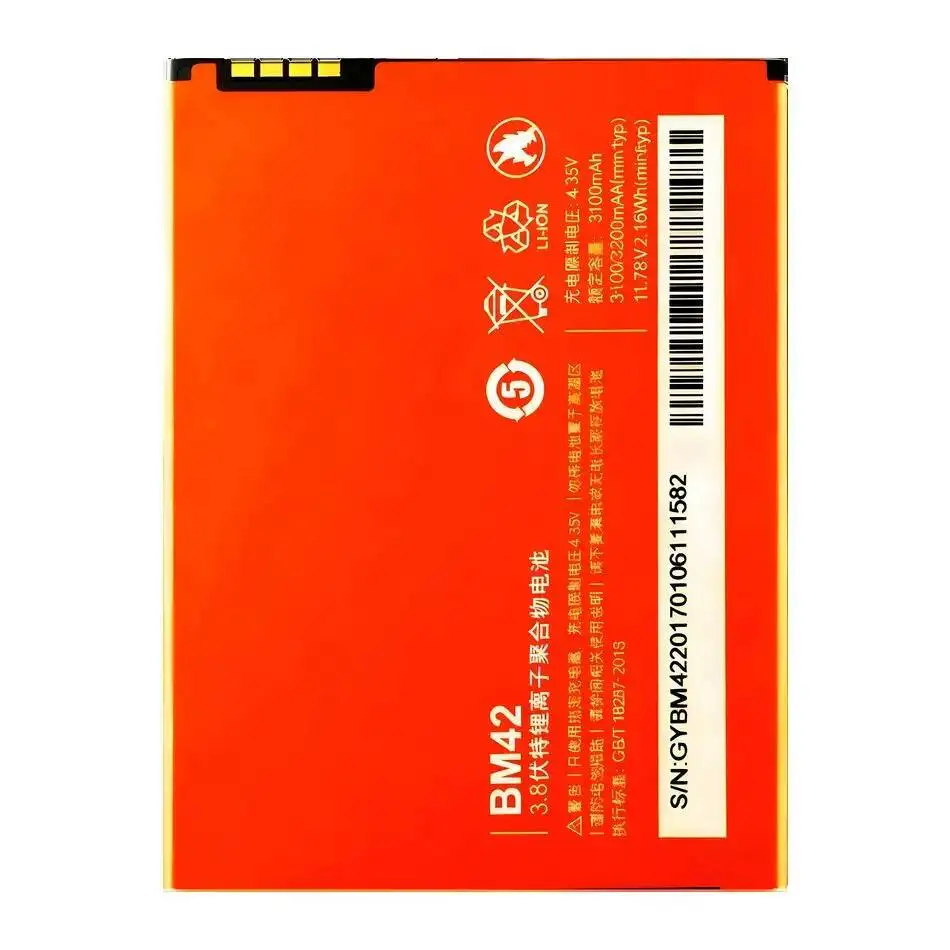 Battery For Xiaomi Redmi Note 2 3 4 4X 5 5A 6 7 Pro Model BM42 BM45 BM46 BN31 BN41 BN43 BN45 BN48 BN4A
Battery For Xiaomi Redmi Note 2 3 4 4X 5 5A 6 7 Pro Model BM42 BM45 BM46 BN31 BN41 BN43 BN45 BN48 BN4A