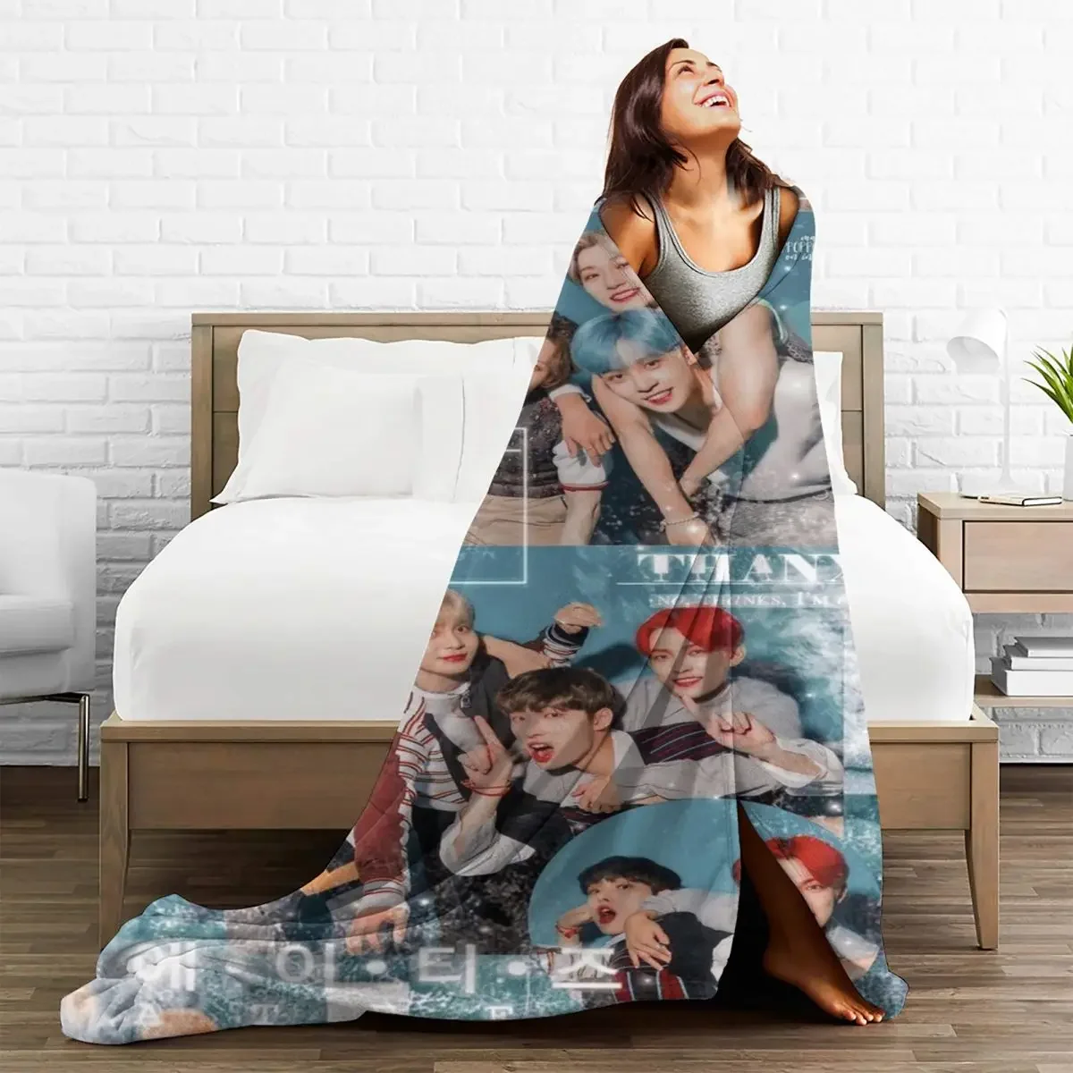 Ateez Plaid Baby Blankets Fleece Decoration Korean Singer Ultra-Soft Multifunction Throw Blanket for Bedding Office Bedspreads
Ateez Plaid Baby Blankets Fleece Decoration Korean Singer Ultra-Soft Multifunction Throw Blanket for Bedding Office Bedspreads