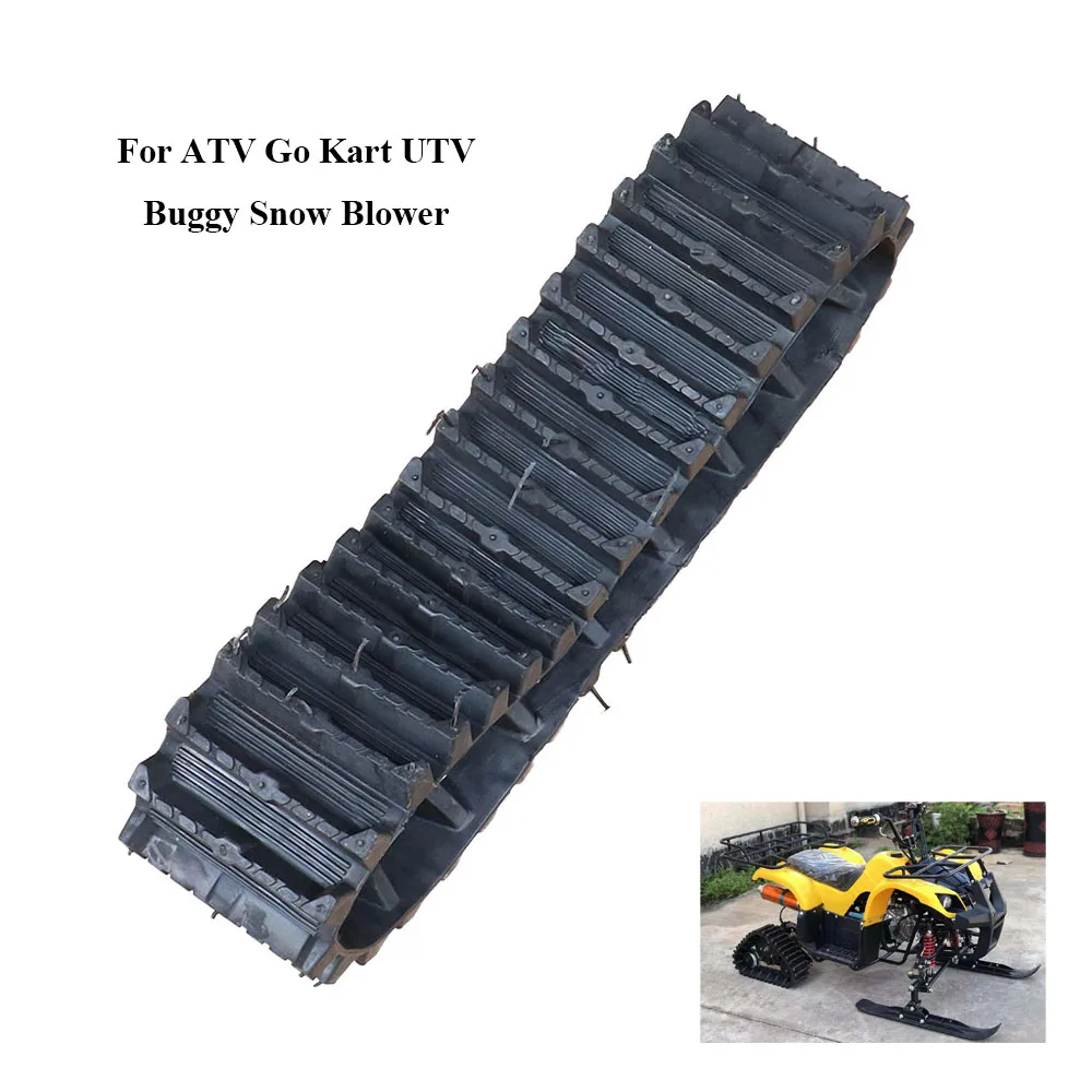 Rubber Track Caterpillar Tracks For ATV Go Kart UTV Buggy Snow Blower Sand Snowmobile Quad Dirt Bike Wheels Accessories
Rubber Track Caterpillar Tracks For ATV Go Kart UTV Buggy Snow Blower Sand Snowmobile Quad Dirt Bike Wheels Accessories