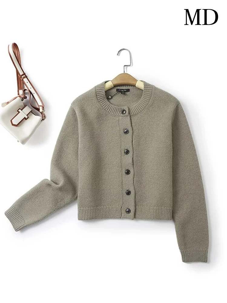 MD женская мода сплошной цвет простой ниши вязать круглый вырез с длинными рукавами короткий кардиган 2024 осень и зима новый Европа и США ретро стиль женский пригородный джемпер уличная тенденция теплый джемпер
MD женская мода сплошной цвет простой ниши вязать круглый вырез с длинными рукавами короткий кардиган 2024 осень и зима новый Европа и США ретро стиль женский пригородный джемпер уличная тенденция теплый джемпер