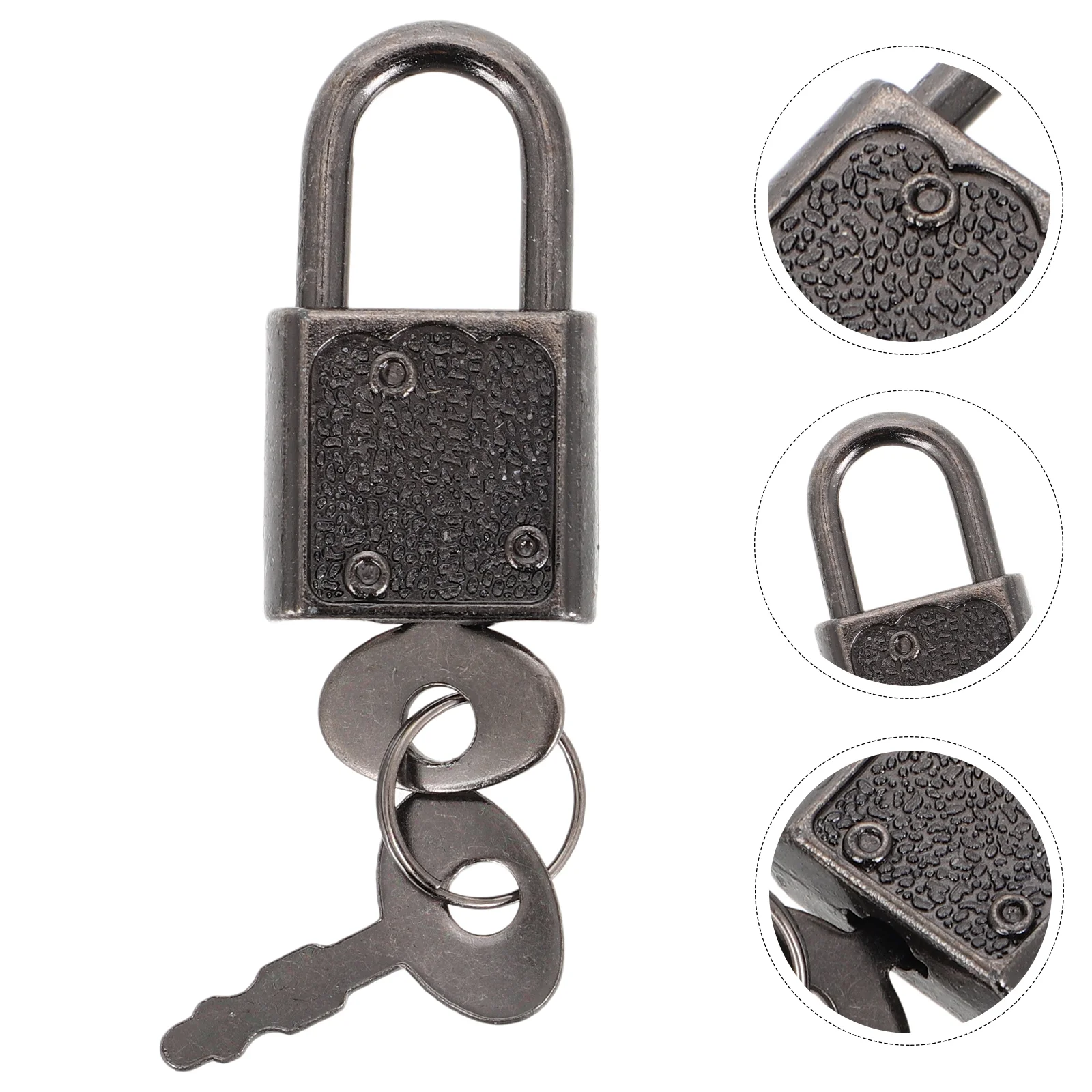 4 Pcs Pirate Treasure Chest Lock Key Toy Gate Locks with Keys Cute Black Gym Locker Child
4 Pcs Pirate Treasure Chest Lock Key Toy Gate Locks with Keys Cute Black Gym Locker Child