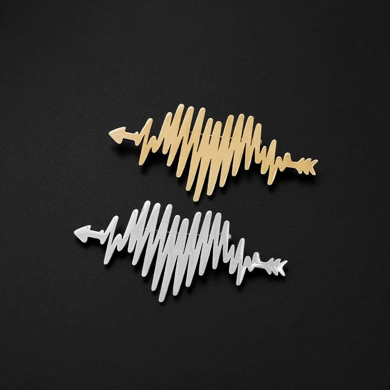 Creative Heartbeat ECG Heart Brooch For Women Men Minimalist Metal Lapel Pin Suit Clothing Accessory Unique Warm Gift Jewelry
Creative Heartbeat ECG Heart Brooch For Women Men Minimalist Metal Lapel Pin Suit Clothing Accessory Unique Warm Gift Jewelry