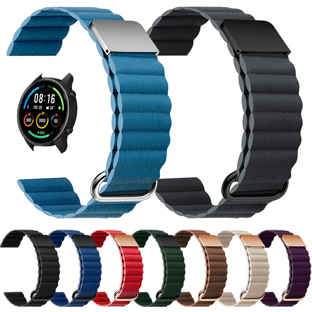 Магнитный ремешок для часов Xiaomi Watch S1/Mi Watch Color 2, спортивная версия, ремешок для умных часов, кожаный браслет
Магнитный ремешок для часов Xiaomi Watch S1/Mi Watch Color 2, спортивная версия, ремешок для умных часов, кожаный браслет