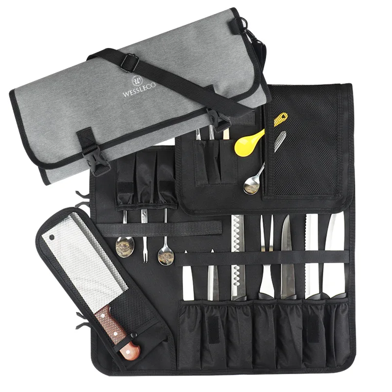 New Household Portable Knives Pocket Organizer Outdoor Camping Knife, Tableware, and Knife Storage Kit Roll Bager
New Household Portable Knives Pocket Organizer Outdoor Camping Knife, Tableware, and Knife Storage Kit Roll Bager