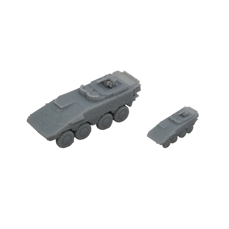 5PCS Boxer Multipurpose Wheeled Armored Vehicle Model 1/700 350 3D Printing Army Transport Vehicles Small Toy Length 1.28/2.56cm
5PCS Boxer Multipurpose Wheeled Armored Vehicle Model 1/700 350 3D Printing Army Transport Vehicles Small Toy Length 1.28/2.56cm