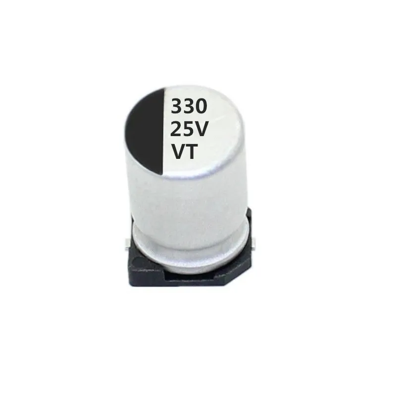 60pcs 25V 330uF SMD Aluminum Electrolytic Capacitor 8x10.5mm for Power Supply Electronics LED Driver
60pcs 25V 330uF SMD Aluminum Electrolytic Capacitor 8x10.5mm for Power Supply Electronics LED Driver