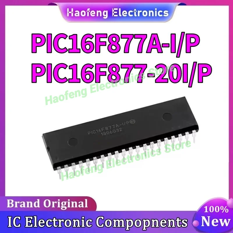 PIC16F877-20I/P PIC16F877A-I/P PIC16F877 DIP-40 Быстрая доставка точечного инвентаря 
PIC16F877-20I/P PIC16F877A-I/P PIC16F877 DIP-40 Быстрая доставка точечного инвентаря