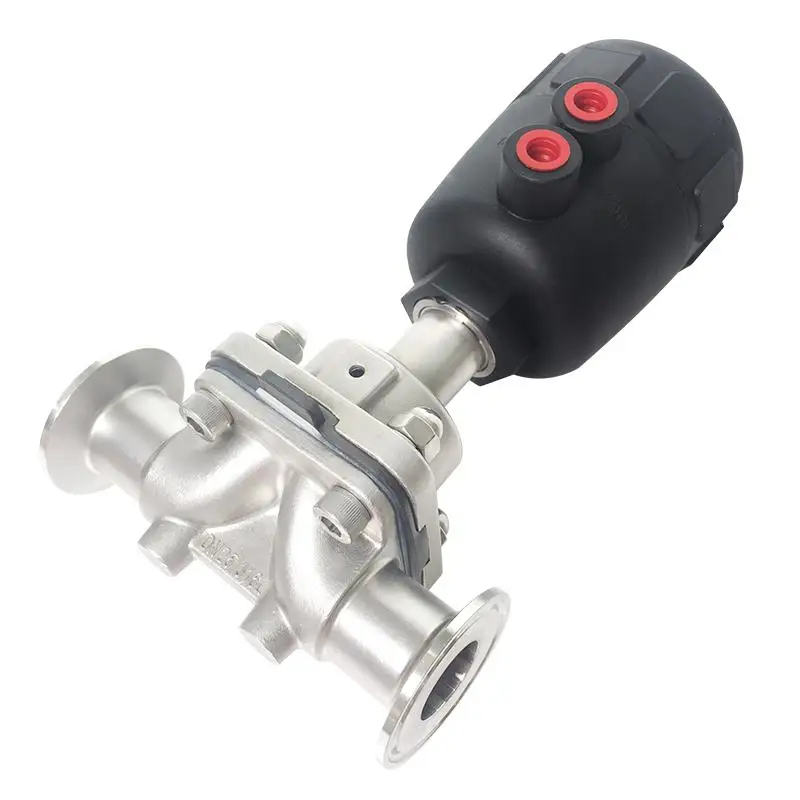 Stainless Steel 316L pneumatic diaphragm valve Composite Diaphragm sheet and stainless steel head pneumatic Diaphragm Valve
Stainless Steel 316L pneumatic diaphragm valve Composite Diaphragm sheet and stainless steel head pneumatic Diaphragm Valve
