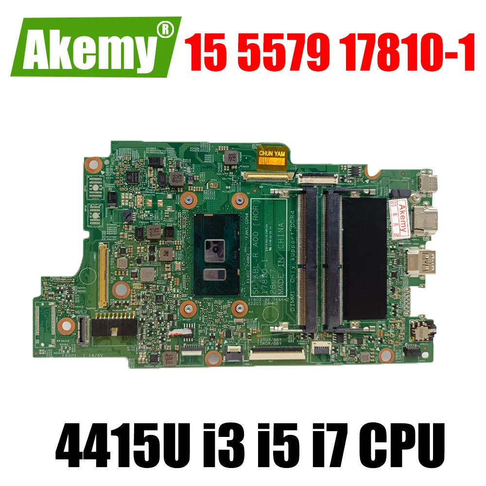 For Dell 13 3390 5379 15 5779 Motherboard 17810-1 4415U I3-6006U I3-8130U I5-8250U 0K3GFH TYPE-C Mainboard Inspiron Latitude
For Dell 13 3390 5379 15 5779 Motherboard 17810-1 4415U I3-6006U I3-8130U I5-8250U 0K3GFH TYPE-C Mainboard Inspiron Latitude