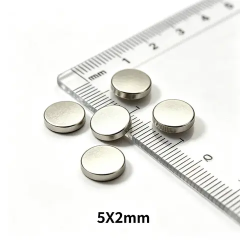 Aimants ronds en néodyme 5x2mm, petits aimants permanents en terres rares, aimants puissants pour réfrigérateur, 5mmx2mm pour bricolage et artisanat