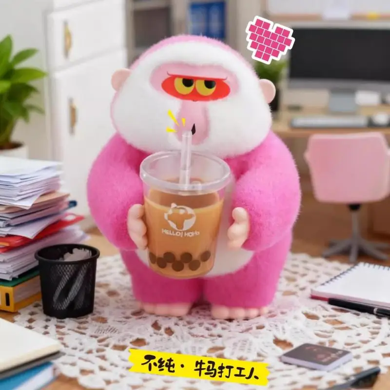 Bobi Hello Hoho Worker Series Flocked Monkey Blind Box Toy Collectible Figurine Trendy Desk Decor 8+1 Styles for Toy Enthusiasts
Bobi Hello Hoho Worker Series Flocked Monkey Blind Box Toy Collectible Figurine Trendy Desk Decor 8+1 Styles for Toy Enthusiasts