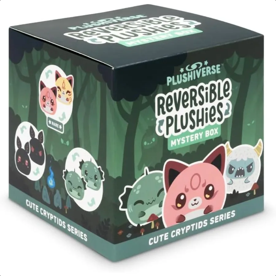 TeeTurtle 3 Reversible Mystery Box Plushie Cute Cryptids Series Surprise Soft Stuffed Animal Blind Box
TeeTurtle 3 Reversible Mystery Box Plushie Cute Cryptids Series Surprise Soft Stuffed Animal Blind Box