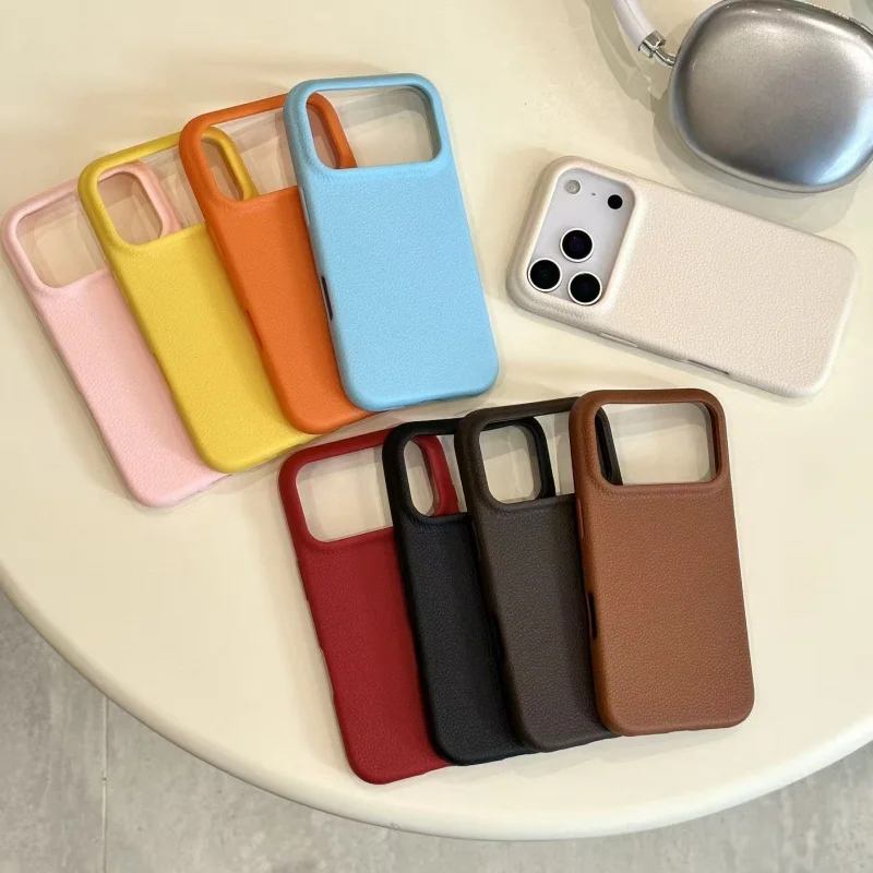 High-definition imitation leather texture is suitable for new models17Series of phone cases in a stylish and simple design16plus
High-definition imitation leather texture is suitable for new models17Series of phone cases in a stylish and simple design16plus