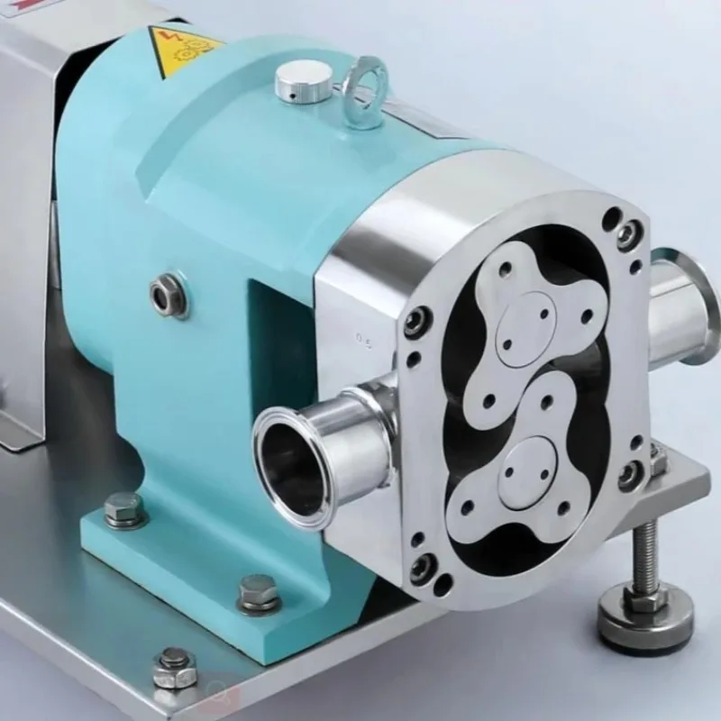 Stainless Sanitary Food Grade Sugar Syrup or Liquids with Particles Transfer Pumps Chocolate/yoghurt Rotary Lobe Gear Pump
Stainless Sanitary Food Grade Sugar Syrup or Liquids with Particles Transfer Pumps Chocolate/yoghurt Rotary Lobe Gear Pump