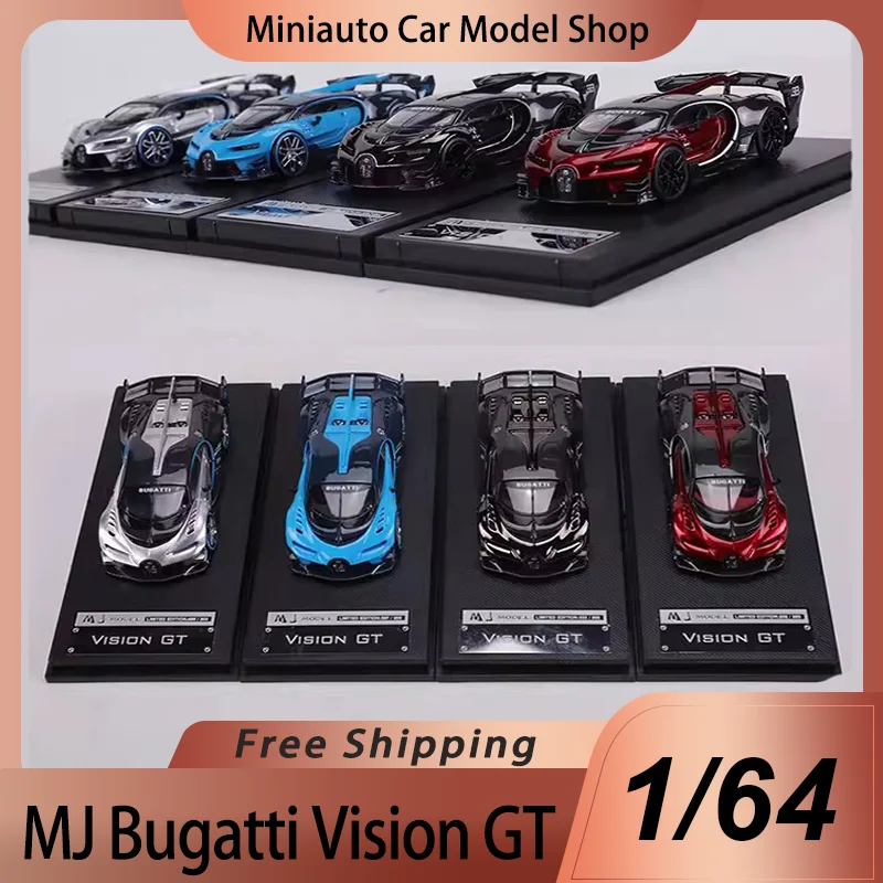 New In Stock Mj 1:64 Bugatti Vision Gt Alloy Miniature Diecast Model Bugatti Sports Car Model Toys Kids Ornament Supercar Gift
New In Stock Mj 1:64 Bugatti Vision Gt Alloy Miniature Diecast Model Bugatti Sports Car Model Toys Kids Ornament Supercar Gift