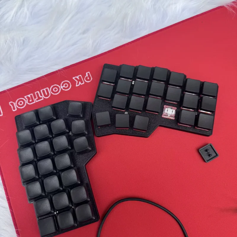 Corne V4.1 Split Keyboard Custom Choc Switch 3D Printing Wired RGB HotSwap Ergonomic Design Left and Right Hand Keyboard Gaming
Corne V4.1 Split Keyboard Custom Choc Switch 3D Printing Wired RGB HotSwap Ergonomic Design Left and Right Hand Keyboard Gaming