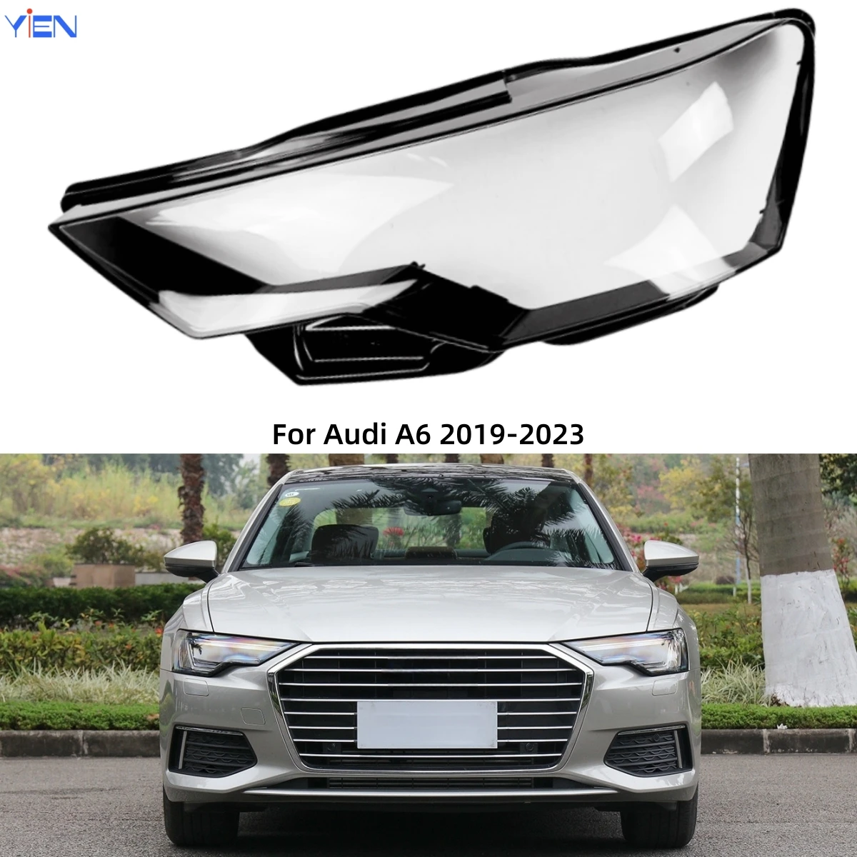For Audi A6 A6L C8 2019 2020 2021 2022 2023 Vehicle Accessories Polycarbonate High Gloss Fully Transparent Headlights Lamp Lens
For Audi A6 A6L C8 2019 2020 2021 2022 2023 Vehicle Accessories Polycarbonate High Gloss Fully Transparent Headlights Lamp Lens