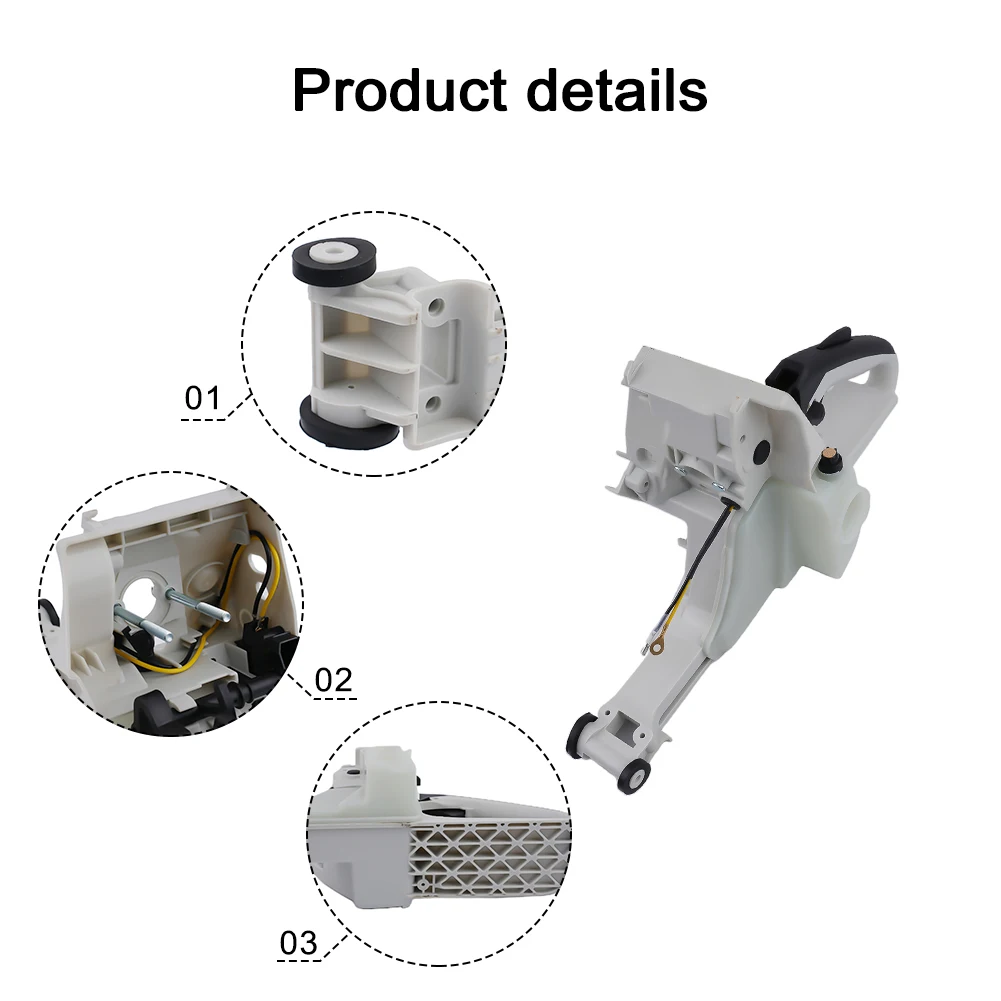 Replacement Fuel Tank and Integrated Handle for MS440 044 Chainsaw Compatible with 1128 350 0850 1128 350 0833
Replacement Fuel Tank and Integrated Handle for MS440 044 Chainsaw Compatible with 1128 350 0850 1128 350 0833