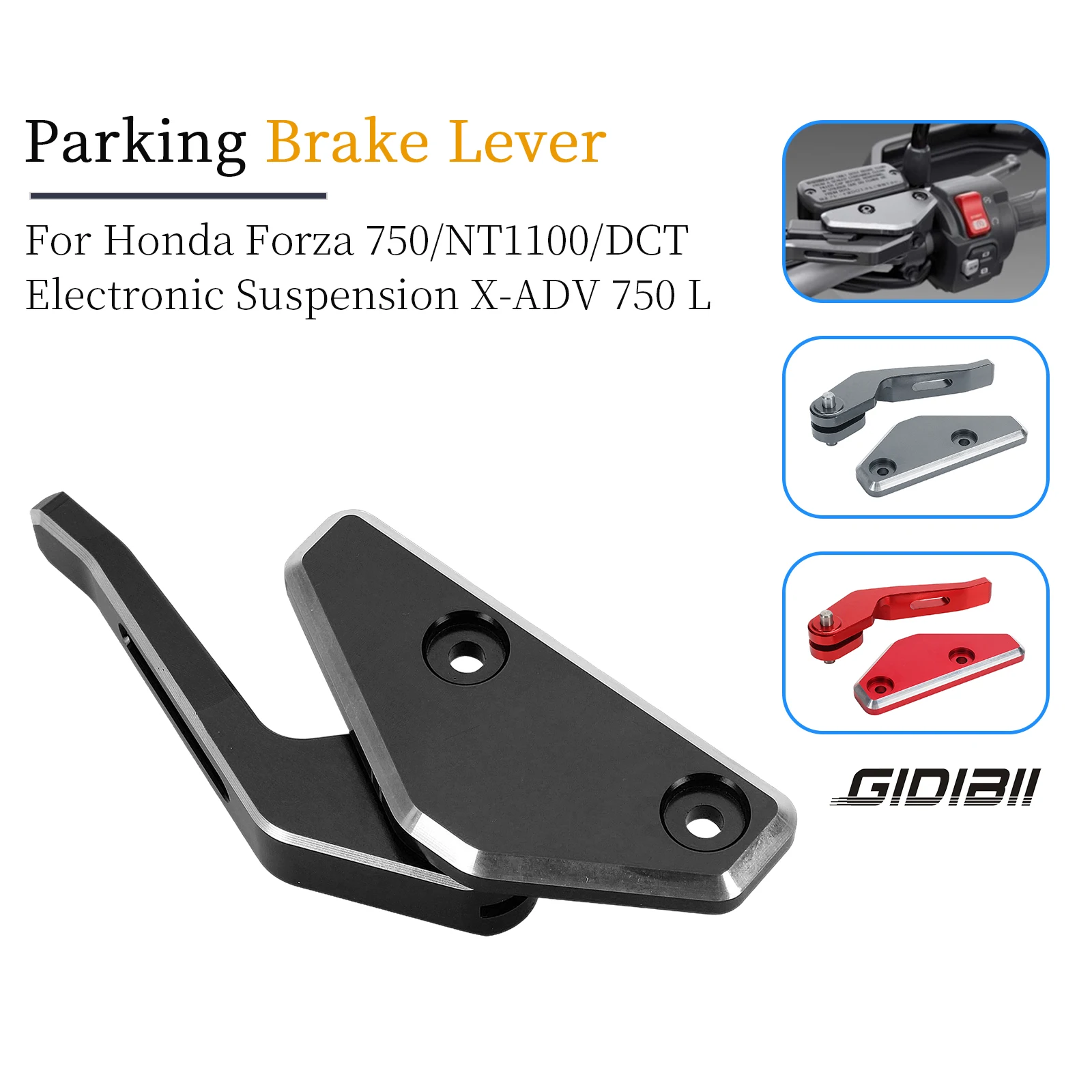Parking Brake Lever Handbrake Locking Brake Levers For Honda Forza 750/NT1100 NT 110 DCT/X-ADV 750 L Motorcycle Accessories
Parking Brake Lever Handbrake Locking Brake Levers For Honda Forza 750/NT1100 NT 110 DCT/X-ADV 750 L Motorcycle Accessories