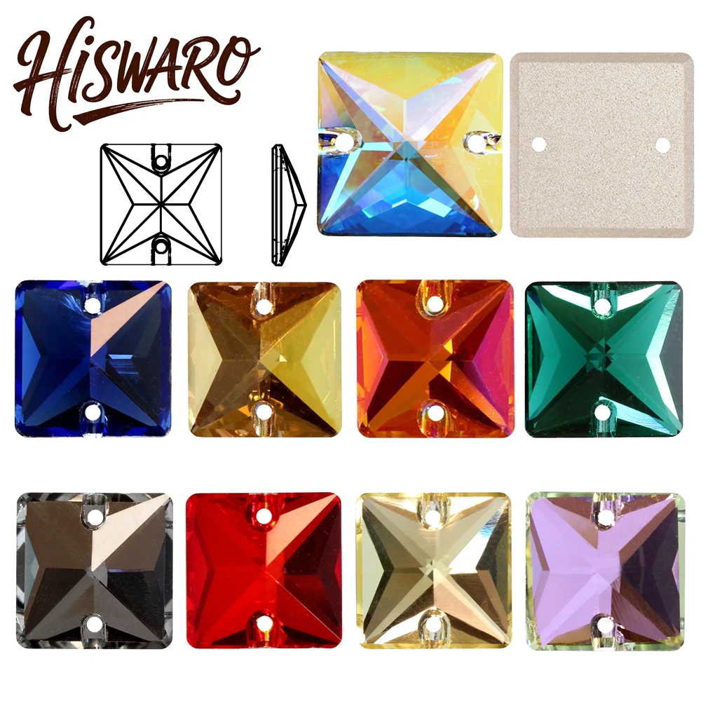HISWARO квадратные DIY блестящие стразы с плоской задней частью, пришивные стразы и кристаллы, стеклянные камни для рукоделия, швейные аксессуары
HISWARO квадратные DIY блестящие стразы с плоской задней частью, пришивные стразы и кристаллы, стеклянные камни для рукоделия, швейные аксессуары