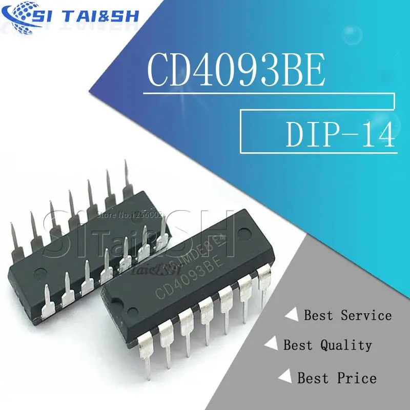 10PCS CD4093BE HCF4093BE CD4093 4093 4093BE Waterproof shell
10PCS CD4093BE HCF4093BE CD4093 4093 4093BE Waterproof shell