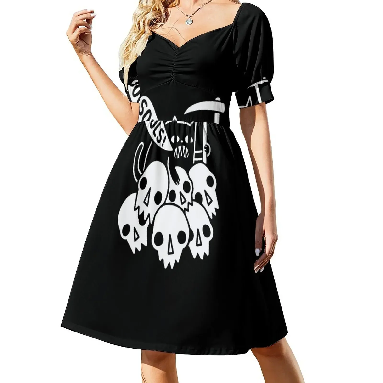 Cat Got Your Soul Short-Sleeved Dress dresses with long sleeves summer outfits for women 2025 Dress
Cat Got Your Soul Short-Sleeved Dress dresses with long sleeves summer outfits for women 2025 Dress