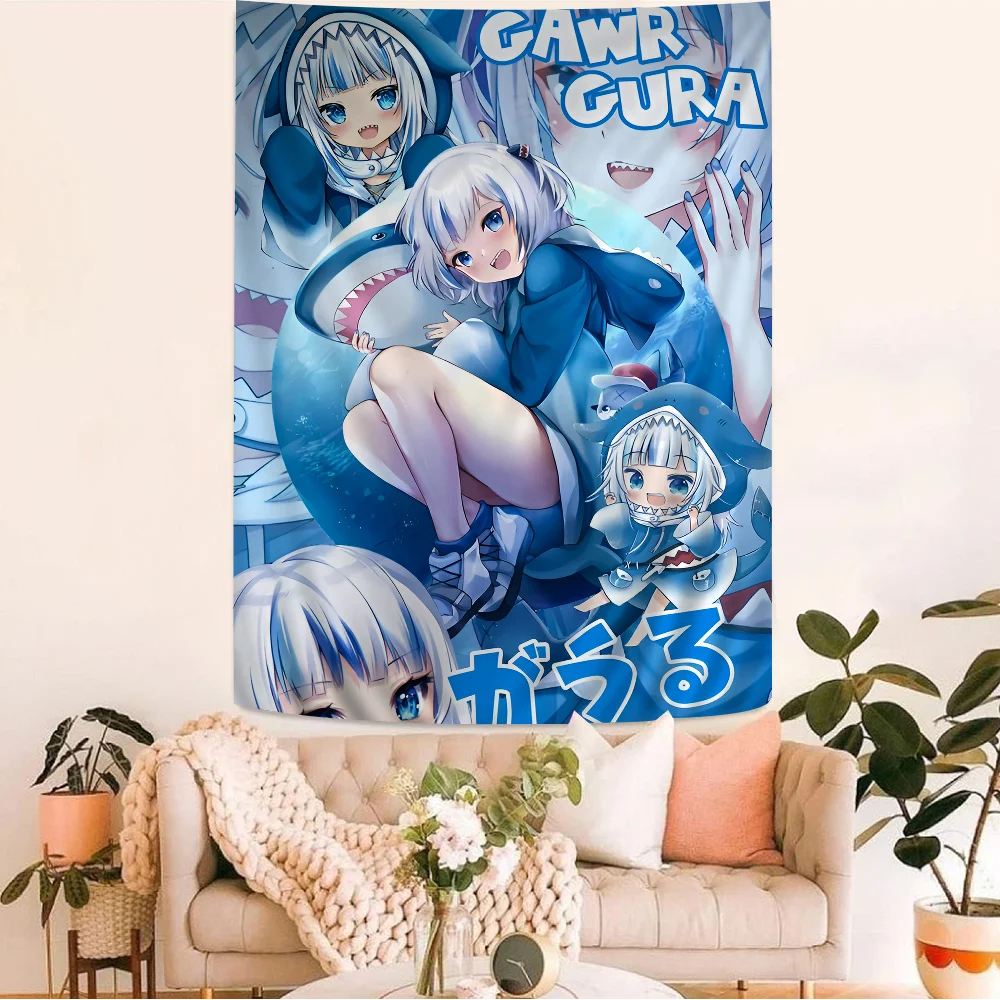 Gawr Gura Kawaii Printed Large Wall Tapestry Wall Hanging Decoration Household Decor Blanket
Gawr Gura Kawaii Printed Large Wall Tapestry Wall Hanging Decoration Household Decor Blanket