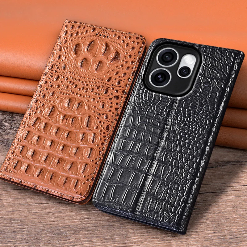 Flip Case For OPPO Reno 15 15F Reno15 Pro Max 5G Genuine Leather Magnetic Cover Cowhide 3D Crocodile Claw Wallet Cases Covers
Flip Case For OPPO Reno 15 15F Reno15 Pro Max 5G Genuine Leather Magnetic Cover Cowhide 3D Crocodile Claw Wallet Cases Covers
