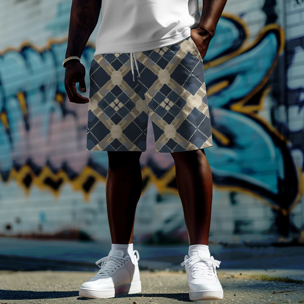 Summer men Large shorts Hawaiian Plaid striped printed shorts Daily casual sports shorts pants
Summer men Large shorts Hawaiian Plaid striped printed shorts Daily casual sports shorts pants