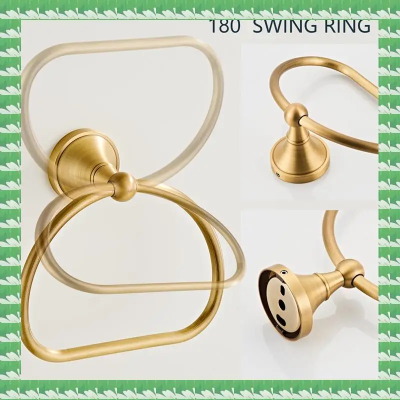 ONCE Antique Toilet Paper Holder Towel Ring 1Set, Hand Towel Holder Roll Paper Hanger Bathroom Hardware Wall Mounted
ONCE Antique Toilet Paper Holder Towel Ring 1Set, Hand Towel Holder Roll Paper Hanger Bathroom Hardware Wall Mounted