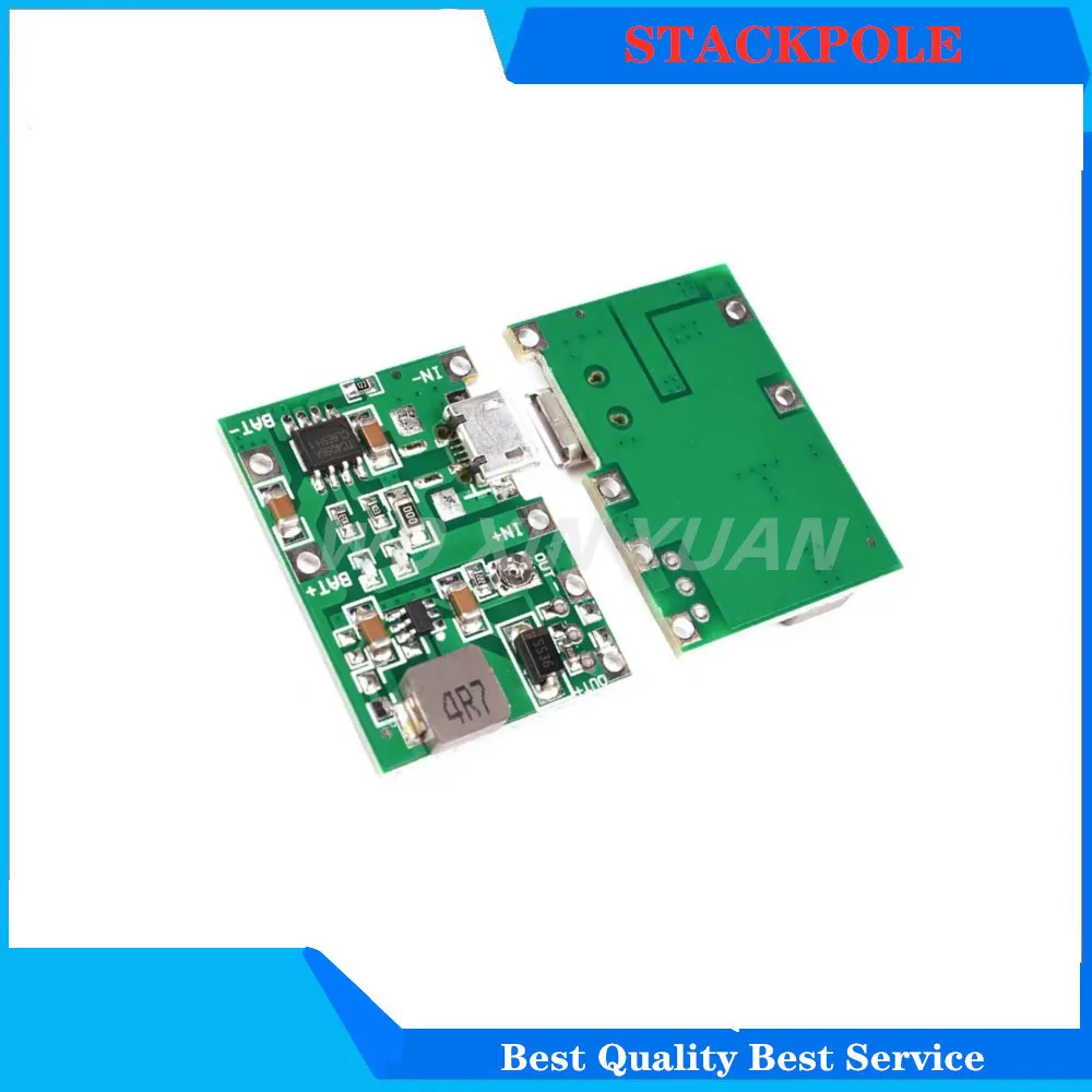 3.7V 9V 5V 2A Adjustable Step Up 18650 Lithium Battery Charging Discharge Integrated Module
3.7V 9V 5V 2A Adjustable Step Up 18650 Lithium Battery Charging Discharge Integrated Module