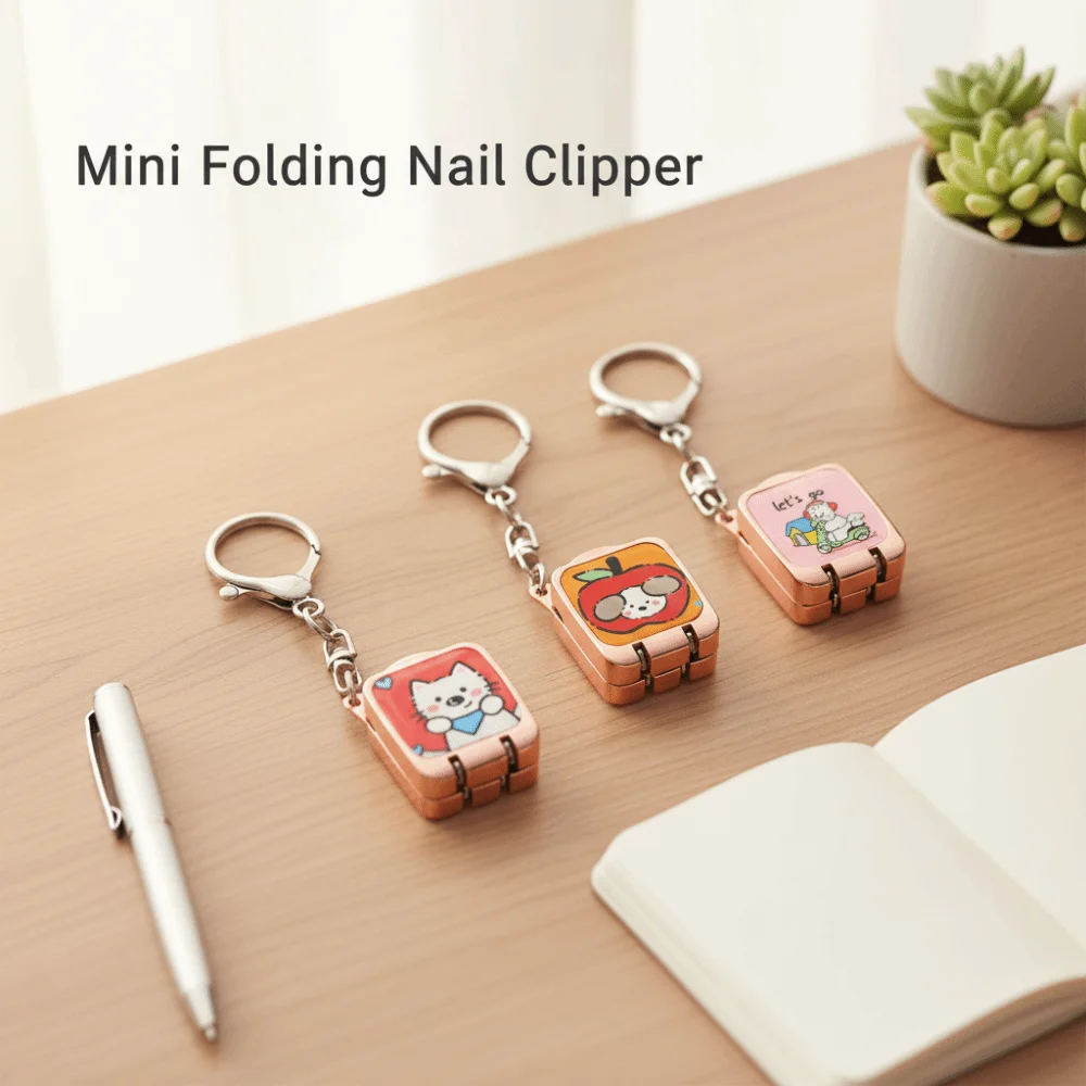 Creative Mini Folding Nail Clipper Portable Stainless Steel Nail Clipper Key Ring Cute Ergonomic Nail Cutting Pliers Nail Art
Creative Mini Folding Nail Clipper Portable Stainless Steel Nail Clipper Key Ring Cute Ergonomic Nail Cutting Pliers Nail Art