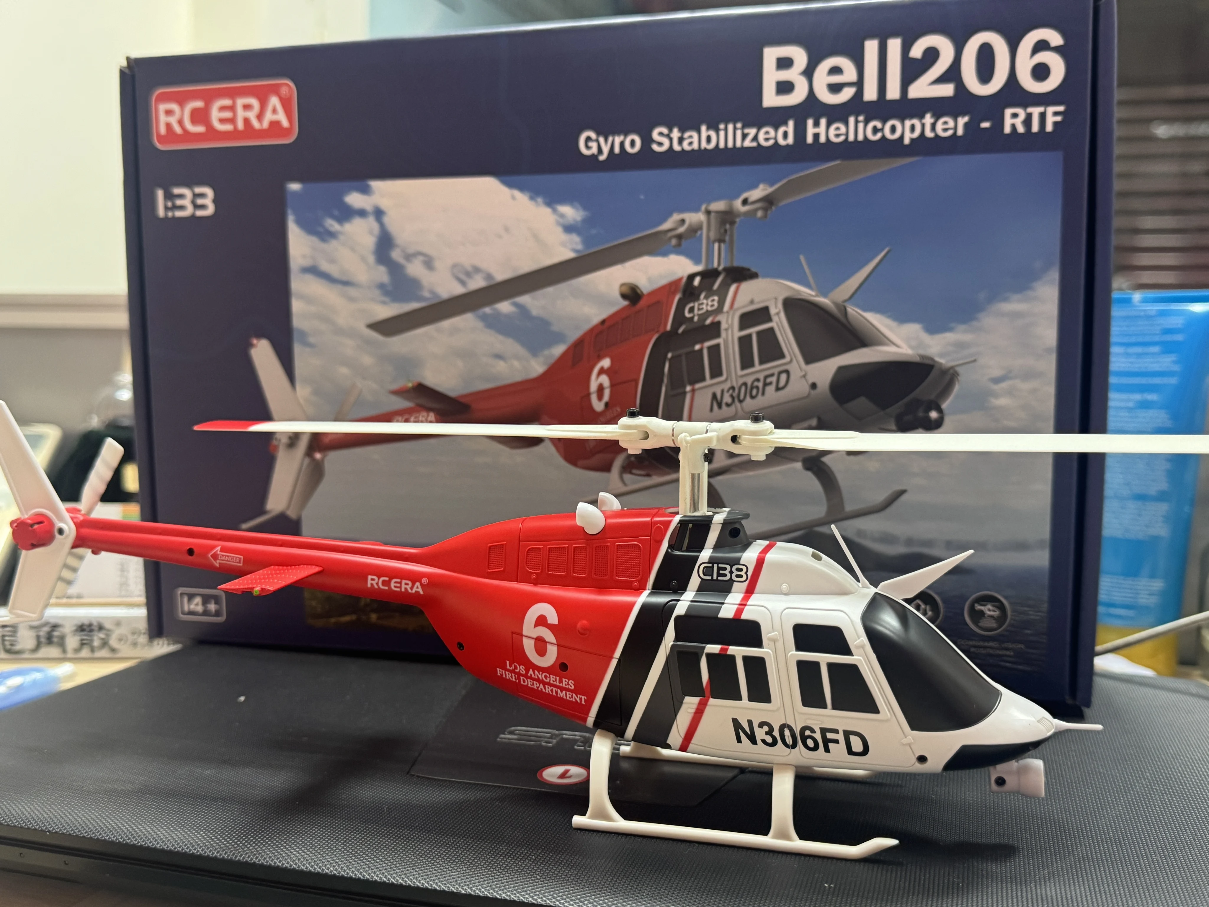 C138 Rc Era Simulation 206 Rc Helicopter Altitude Hold 2.4g Remote Control 6 axis 1:33 Gyro Expert Hobbyists Boy Birthday Gifts
C138 Rc Era Simulation 206 Rc Helicopter Altitude Hold 2.4g Remote Control 6 axis 1:33 Gyro Expert Hobbyists Boy Birthday Gifts
