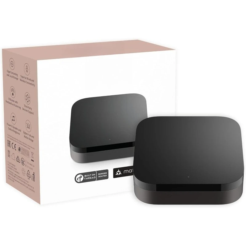 Smart Home Hub M3 for Advanced Automation, Matter Controller, Thread Border Router, Features Zigbee, Bluetooth, Wi-Fi, PoE