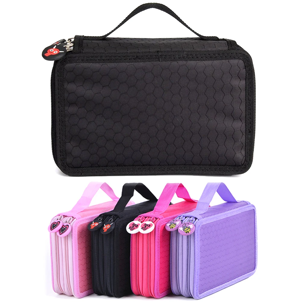 Colored Pencil Case with Compartments 32 Slots Handy Pencil Bags Large for Watercolor Pencils and Ordinary Pencils (
Colored Pencil Case with Compartments 32 Slots Handy Pencil Bags Large for Watercolor Pencils and Ordinary Pencils (