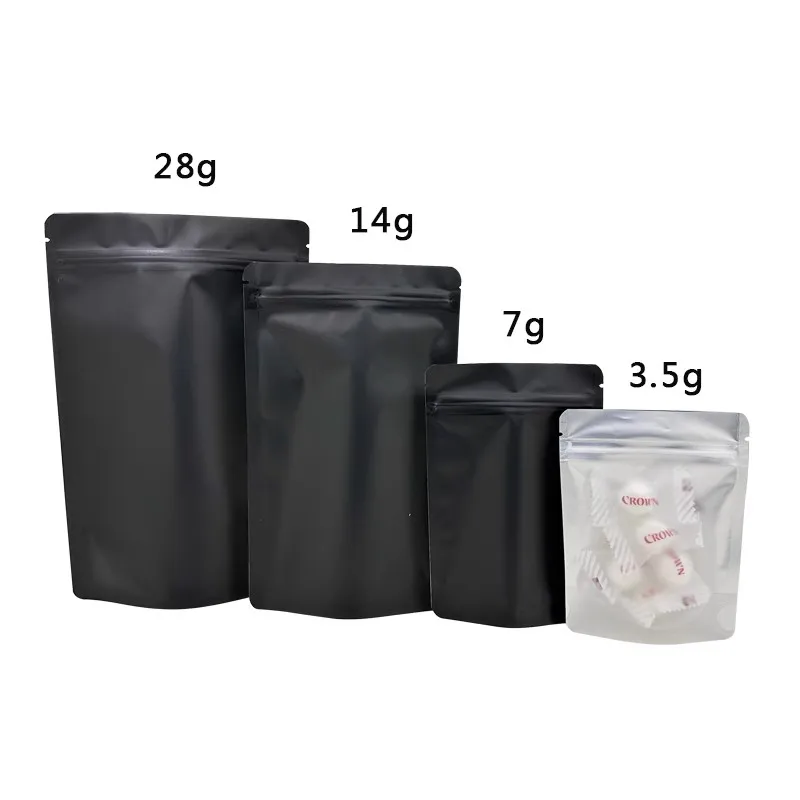 100pcs Mylar Food Storage Pouch Coffee Powder Aluminum Foil Packaging Stand Up Small Plastic Bag For Tea
100pcs Mylar Food Storage Pouch Coffee Powder Aluminum Foil Packaging Stand Up Small Plastic Bag For Tea