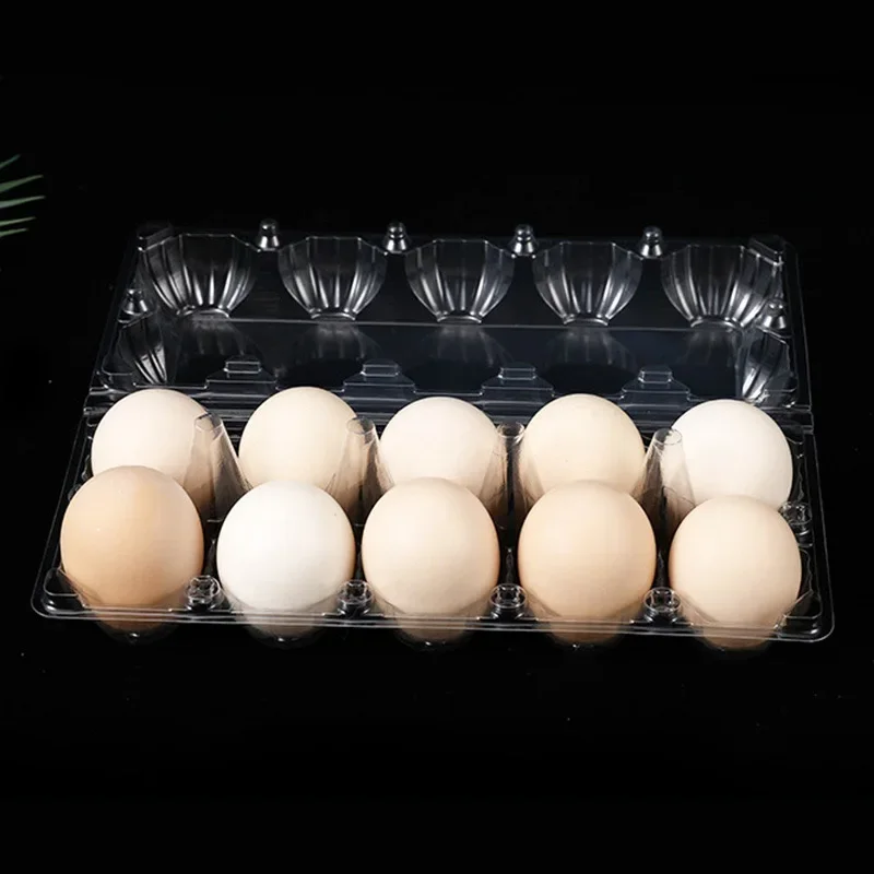 100pcs Disposable Transparent Egg Box 10 Anti Pressure Anti Drop Egg Packaging Boxes Shockproof Plastic Egg Protection Tray
100pcs Disposable Transparent Egg Box 10 Anti Pressure Anti Drop Egg Packaging Boxes Shockproof Plastic Egg Protection Tray
