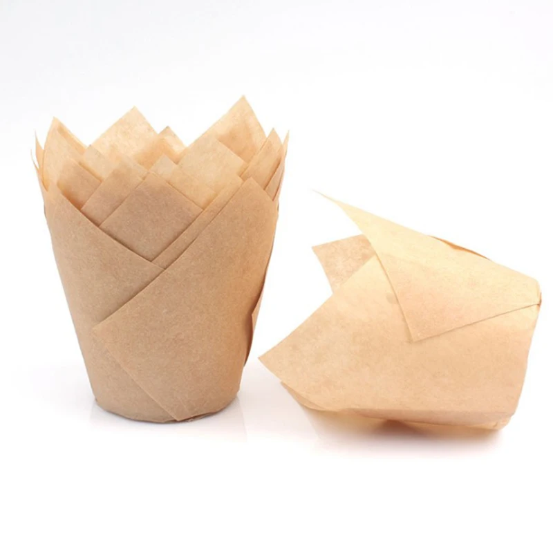 Tulip Baking Cups Muffin Cups Cupcake Liners Muffin Cases Muffin Liners Baking Cases Baking Paper for Coffee Shop
Tulip Baking Cups Muffin Cups Cupcake Liners Muffin Cases Muffin Liners Baking Cases Baking Paper for Coffee Shop