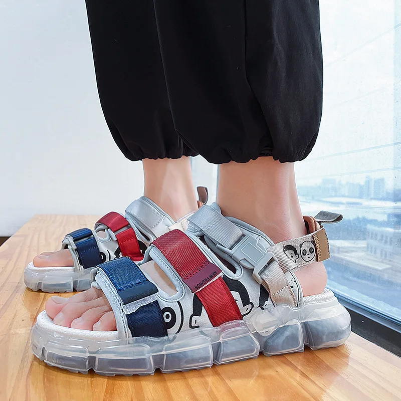 Outdoor Men Sandals Summer Leisure Beach Shoes Platform Sandal 2022 New Lightweight Male Ankle Strap Sandalias Flat Cartoon Shoe
Outdoor Men Sandals Summer Leisure Beach Shoes Platform Sandal 2022 New Lightweight Male Ankle Strap Sandalias Flat Cartoon Shoe
